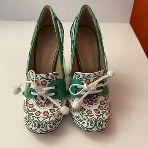 tory burch Fisher pump 7.5